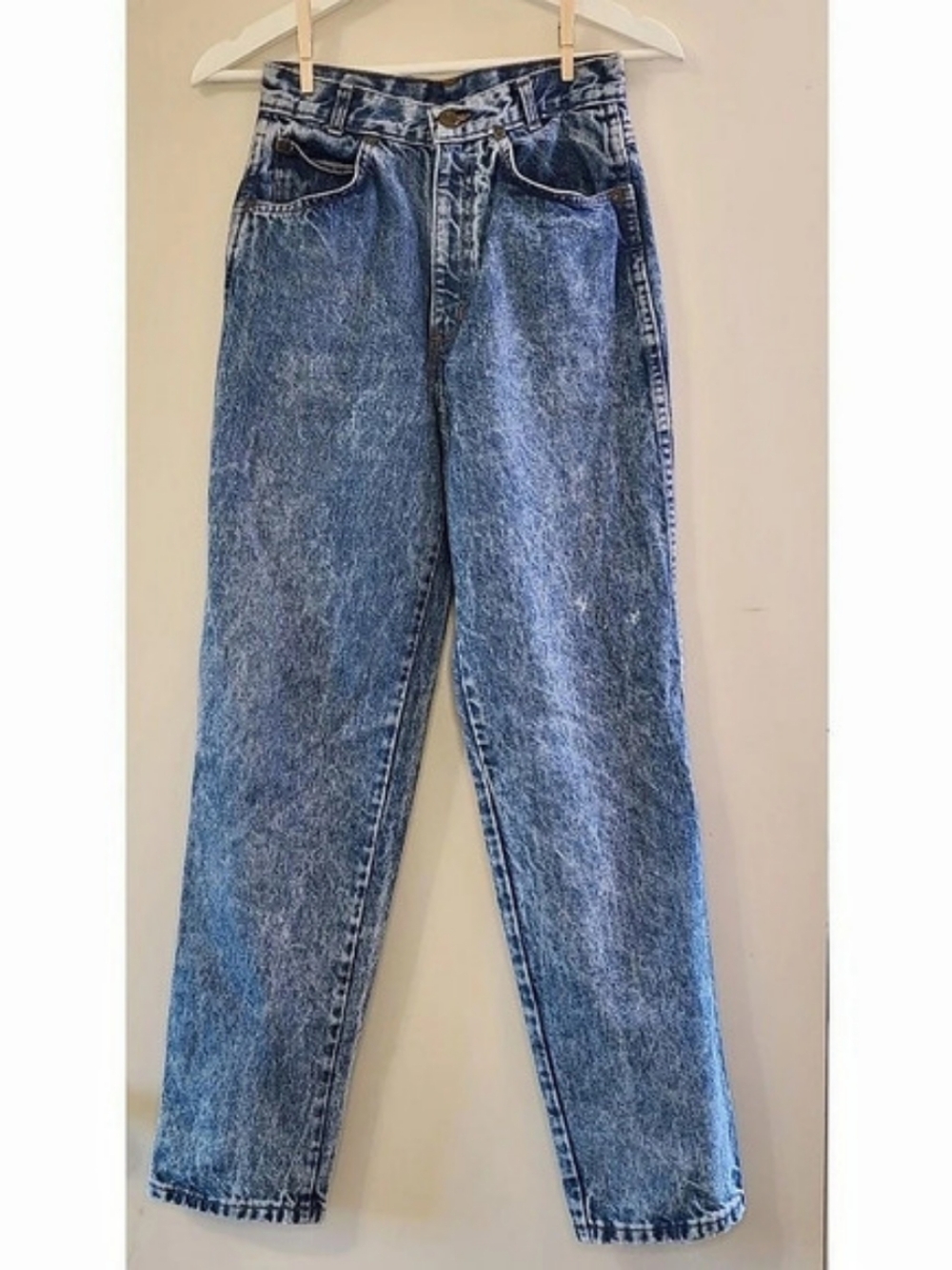 Vintage Straight Leg Jeans in Blue Size 8